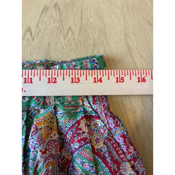 VTG Ralph Lauren Prairie Maxi Skirt Wool Blend Pleated RARE Boho Holiday 80s 10 - Picture 12 of 16